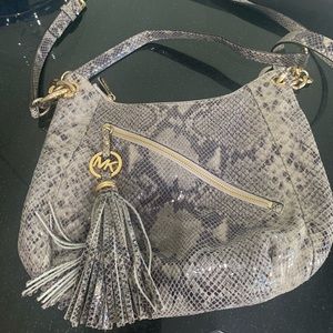 Michael Kors crossbody in snake print